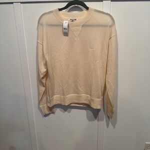 J. Crew Women’s Oversized Crewneck Swestahirt in 100% Merino Wool